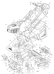 harrier-56-343-lawnmower harrier-56-lawnmowers part diagram