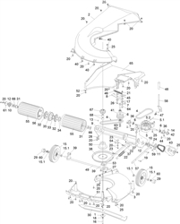 harrier-56-566-lawnmower harrier-56-lawnmowers part diagram