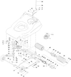 harrier-56-566-lawnmower harrier-56-lawnmowers part diagram