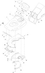 harrier-56-566-lawnmower harrier-56-lawnmowers part diagram