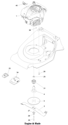 harrier-56-576a-lawnmower harrier-56-lawnmowers part diagram