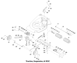 harrier-56-576a-lawnmower harrier-56-lawnmowers part diagram