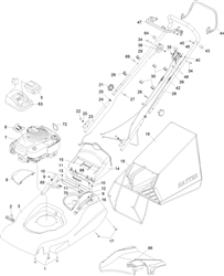 harrier-56-es harrier-56-lawnmowers part diagram