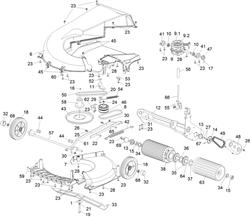 harrier-56-es harrier-56-lawnmowers part diagram