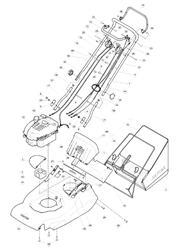 harrier-56-es harrier-56-lawnmowers part diagram