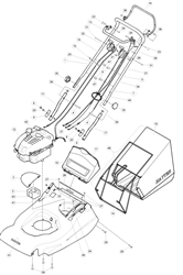 harrier-56-standard harrier-56-lawnmowers part diagram