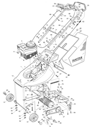 hawk-308-lawnmowers hawk-lawnmowers part diagram