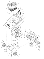 hawk-312-lawnmowers hawk-lawnmowers part diagram
