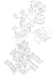 hayter-envoy-100 envoy-lawnmowers part diagram