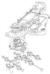 hayter-envoy-100 envoy-lawnmowers part diagram