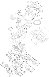 hayter-envoy-100 envoy-lawnmowers part diagram