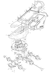hayter-envoy-100 envoy-lawnmowers part diagram