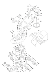 hayter-envoy-100 envoy-lawnmowers part diagram