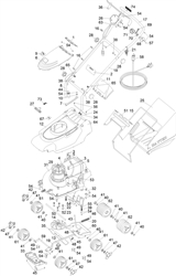 hayter-envoy-100 envoy-lawnmowers part diagram