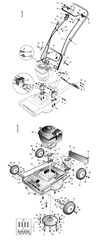 hayterette-lawnmower hayterette part diagram
