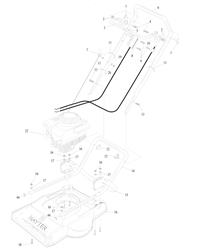hayterette-lawnmower hayterette part diagram