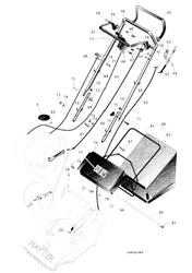 hunter-41 hunter-lawnmowers part diagram