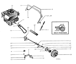 hunter-41 hunter-lawnmowers part diagram