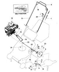 hunter-41 hunter-lawnmowers part diagram