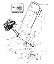 hunter-41 hunter-lawnmowers part diagram