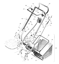 hunter-46 hunter-lawnmowers part diagram