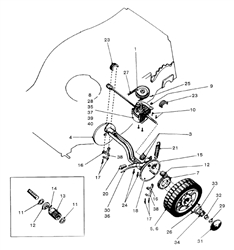 hunter-46 hunter-lawnmowers part diagram