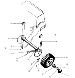 hunter-46 hunter-lawnmowers part diagram