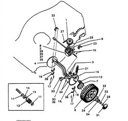 hunter-46 hunter-lawnmowers part diagram