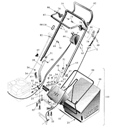 hunter-46 hunter-lawnmowers part diagram