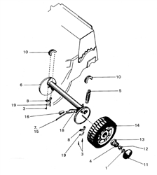 hunter-46 hunter-lawnmowers part diagram