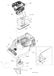 hunter-46 hunter-lawnmowers part diagram