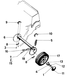 hunter-54 hunter-lawnmowers part diagram