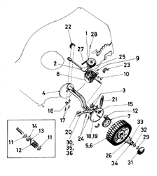 hunter-54 hunter-lawnmowers part diagram