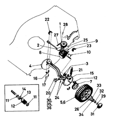 hunter-54 hunter-lawnmowers part diagram