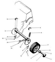 hunter-54 hunter-lawnmowers part diagram