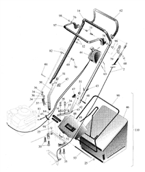 hunter-54 hunter-lawnmowers part diagram