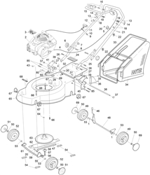 motif-41 hayter-petrol-rotary-mowers part diagram