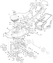 motif-48-autodrive hayter-petrol-rotary-mowers part diagram