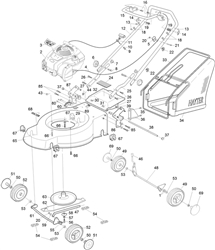 motif-48 hayter-petrol-rotary-mowers part diagram