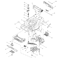 r48-recycling-446 r48-recycling-lawnmowers part diagram