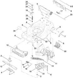 r48-recycling-446 r48-recycling-lawnmowers part diagram