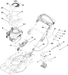 r48-recycling-447 r48-recycling-lawnmowers part diagram