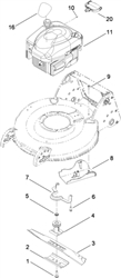 r53-recycling-lawnmower r53-recycling-lawnmowers part diagram