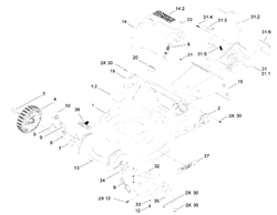 r53-recycling-lawnmower r53-recycling-lawnmowers part diagram