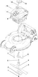r53-recycling-lawnmower r53-recycling-lawnmowers part diagram