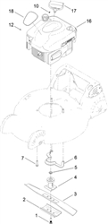r53-recycling-lawnmower r53-recycling-lawnmowers part diagram