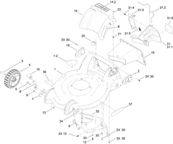 r53-recycling-lawnmower r53-recycling-lawnmowers part diagram
