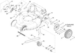 r53-recycling-lawnmower r53-recycling-lawnmowers part diagram