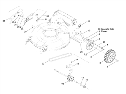 r53-recycling-lawnmower r53-recycling-lawnmowers part diagram