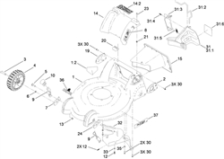 r53-recycling-lawnmower r53-recycling-lawnmowers part diagram